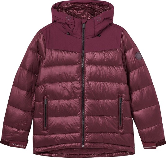 Twentyfour Dun jakke Aurora Warm Downjacket JR Rød