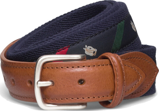 Anderson"s Ivy Belt 3,5 3 Cm Navy 95 Anderson"s Ivy Belt 3,5 3 Cm Navy 95