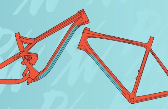 RideWrap essential protection -downtube matte gjenomsiktig RideWrap essential protection -downtube matte gjenomsiktig