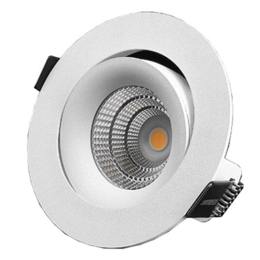 Designlight P-1603530 Downlight 7 W stillbar hvit 3000 K Belysning