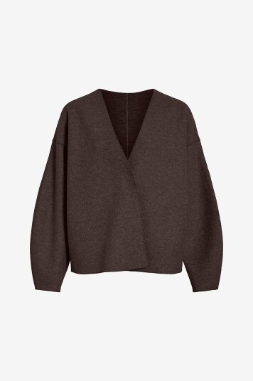 Vila Jakke viJuice Loose L/S Jacket Brun Vila Jakke viJuice Loose L/S Jacket Brun