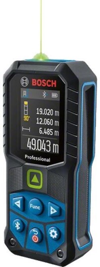 Bosch laseravstandsmaler med bluetooth gronn li ion batteri
