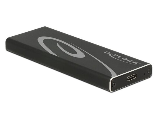 DELOCK External Enclosure M.2 SSD 60 mm > SuperSpeed USB 10 Gbps