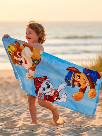 Paw Patrol Strandhåndkle Lyseblå