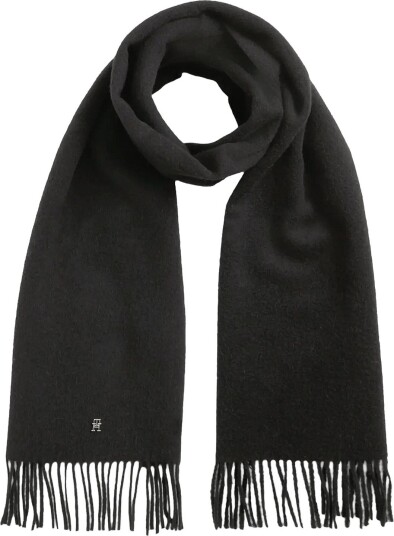 Tommy Hilfiger Th Elevated Chic Woven Scarf - BLACK - One Size