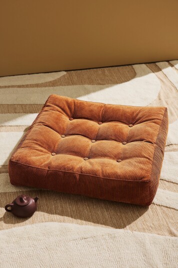 Jotex Gulvpute Manchester 64x64x15 Cm Polyester Kanelbrun kordfløyel Luca 1917824010