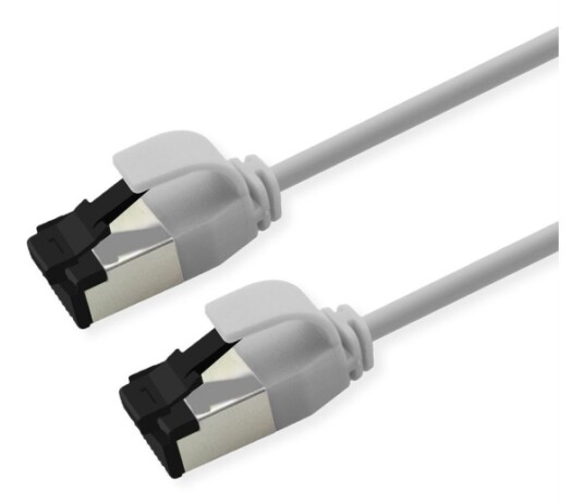 Roline U/Ftp Patchkabel Cat.8.1 Lsoh Slim Weiss 1M 21.15.3273
