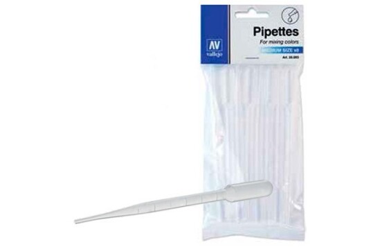 Vallejo Pipetter 3ml 8stk.
