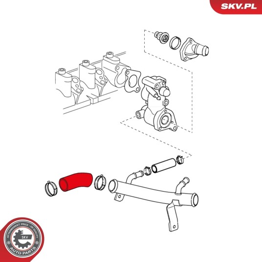ESEN SKV 24SKV332 Radiatorslange