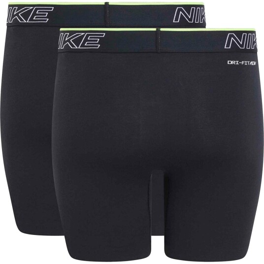 Nike Dri FIT 2 Pack Underbukser Herre Svart L