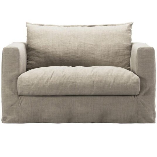 Decotique Decotique Le Grand Air Nou Love Seat Lenestol Naturblond