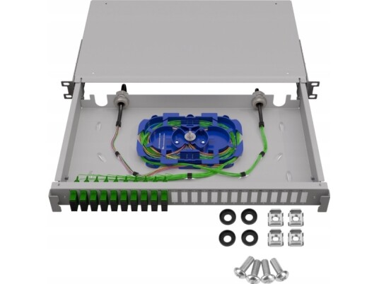 Fiberoptisk Distribusjonsboks Tfdp 19 1U 24D Sc G Stalflex