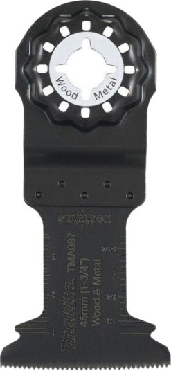 Makita E-25460 Dykksagblad 45x45mm for Tre og Stål
