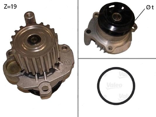Vannpumpe VALEO 506873