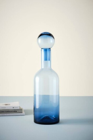 Jotex THOR glassvase - høyde 55,5 cm Blågrå 1065222-01-140 1596709-01-0