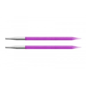 KnitPro Trendz Udskiftelige Rundpinde Akryl 13cm 8,00mm US11 Purple