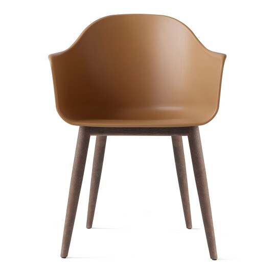 Audo Copenhagen Harbour Chair Wood Base Khaki/Dark Oak