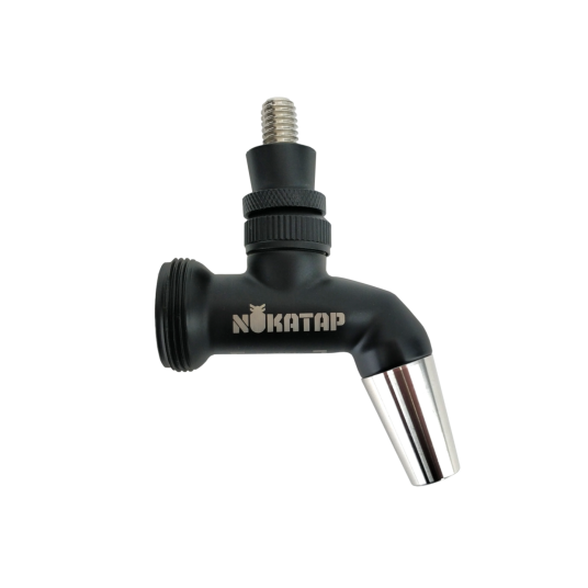 Kegland Nukatap Tappekran Punisher Edition Sort kran med blank spout