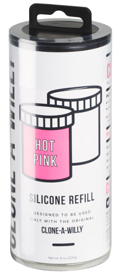 Clone-A-Willy Hot Rosa Silikonrefill       - Lyserosa