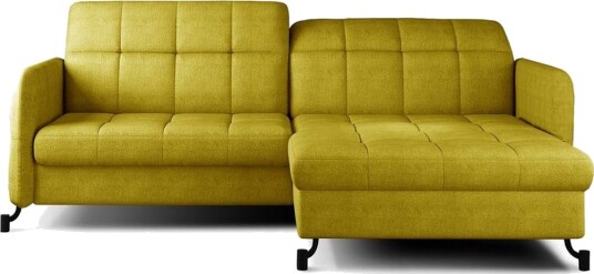 Seksjon Eltap Lorelle 225x160x105 cm Omega 68 Gul Høyre