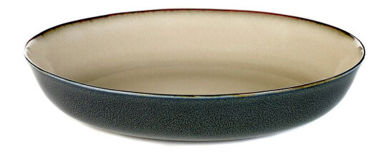 Serax Terres de Rêves tallerken 21 cm Misty grey-dark blue