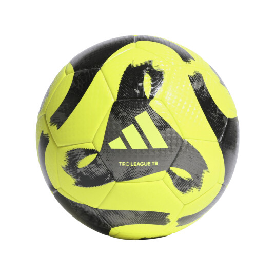 Adidas Tiro League Thermally Bonded fotball 5 Solar Yellow/black/i Adidas Tiro League Thermally Bonded fotball 5 Solar Yellow/black/i