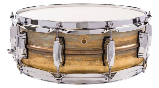Ludwig 14 x 5 Raw Brass Snare Drum Ludwig 14 x 5 Raw Brass Snare Drum