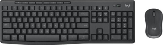 Logitech MK370 Combo for Business - keyboard and mouse set - QWERTY - UK - graphite - Tastatur & Mussett - Engelsk - Storbritannia - Svart