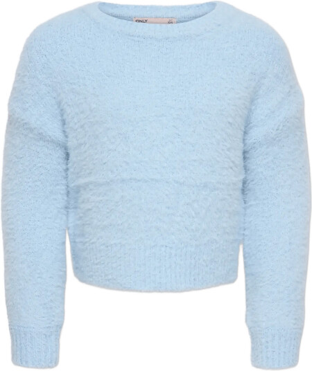 Kids Only Kmgnewpiumo L/S Pullover Cp Knt Blue 104