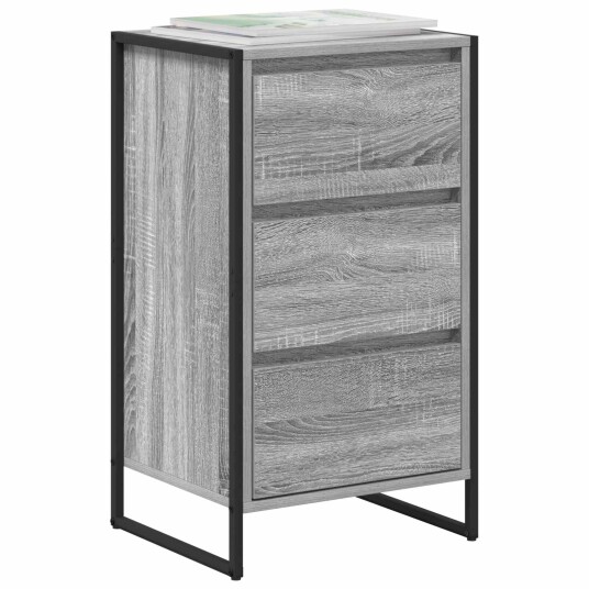 Serviesskap Grå Sonoma 42 x 36 x 75.5 cm Konstruert tre Serviesskap Grå Sonoma 42 x 36 x 75.5 cm Konstruert tre