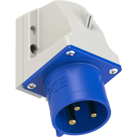 PC Electric Apparatinntak IP44 32A 2P+J 230V 6H - 1578421 PC Electric Apparatinntak IP44 32A 2P+J 230V 6H - 1578421
