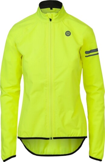 AGU Essential Rain sykkeljakke Hi Vis Neon Gul dame AGU Essential Rain sykkeljakke Hi Vis Neon Gul dame
