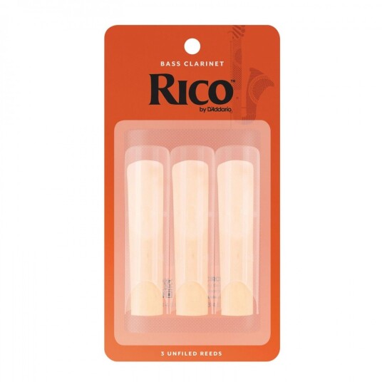 Daddario Rico by DAddario Bass Clarinet Reeds 3 (3 Pack)