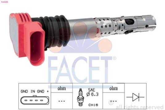 Tennspole coil FACET 9.6336