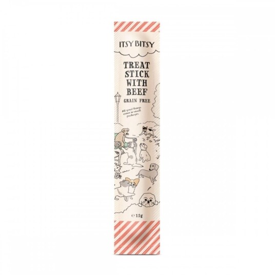 Itsybitsy Dog Stick Beef 12G