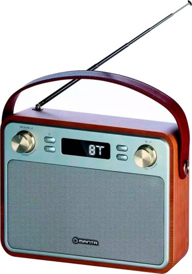 Manta RDI915X AM/FM Radio med USB, Bluetooth og AUX