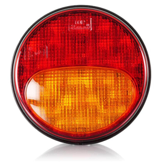 TruckLite Truck-Lite M838 Baklykt Led (Rund Hamburgerlykt, Stopp, Kjøre, Blinklys)