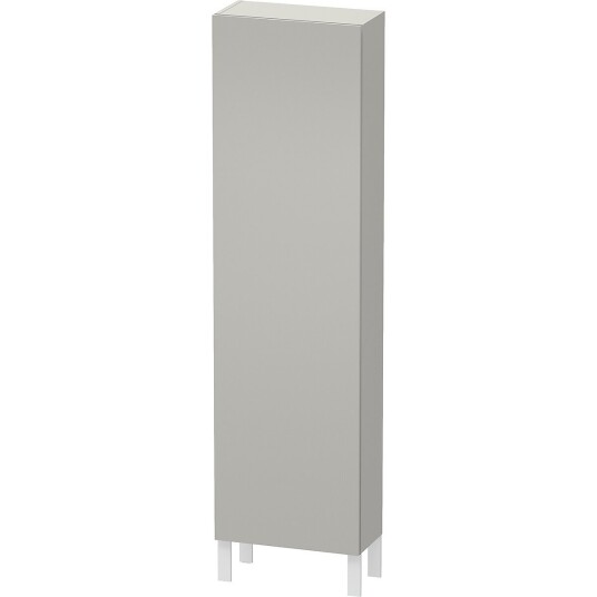 Duravit L-Cube Høyskap m/1 dør 500x1760x243 mm Betonggrå Matt