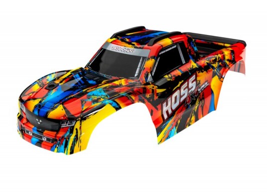 Traxxas 9011R Body Hoss 4x4 Solar FLare Traxxas 9011R Body Hoss 4x4 Solar FLare