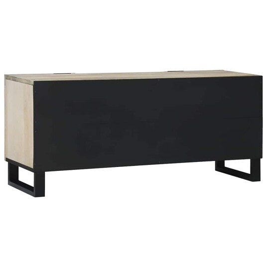 TV skap Hvit 160 x 30 x 30.5 cm heltre mango TV skap Hvit 160 x 30 x 30.5 cm heltre mango