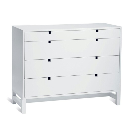 Mavis Falsterbo Chest Of Drawers 4 Drawers White Lacquer