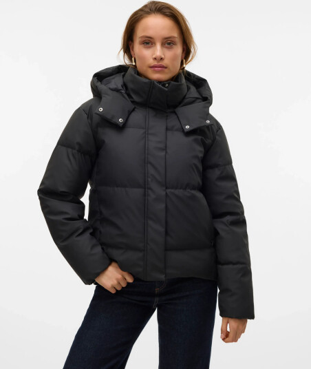 Vero Moda Vmgretakylie Short Coated Jacket Noos Black XS