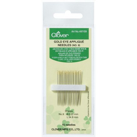 Clover Applikasjonsnåler Gulløye Nr. 9