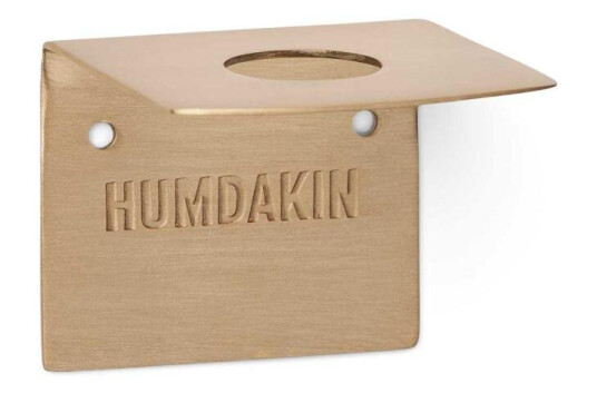 Humdakin Veggfeste til såpeflasker Enkel_Messing