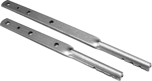 Joma 6130545 Stolpejern TYPE U, 25-pakning 5 x 30 x 450 mm