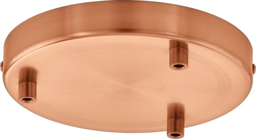 Eglo Kalesje/Takettheng Med 3 Uttak Formet Som En Klynge I Børstet Kobber Diameter 18 Cm Eglo Kalesje/Takettheng Med 3 Uttak Formet Som En Klynge I Børstet Kobber Diameter 18 Cm