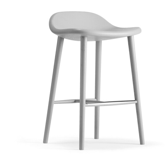 Stolab Miss Holly Barstol 63 cm Lysegrå