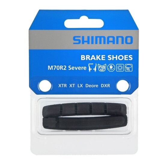 Shimano M70r2 70mm Bremseklosser Shimano M70r2 70mm Bremseklosser