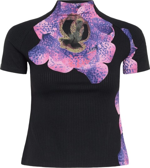 Desigual Ts_Orchidpruple_Lacroix BLACK S Desigual Ts_Orchidpruple_Lacroix BLACK S