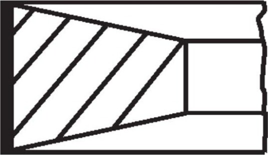 Stempelringsett MAHLE 021 07 N0